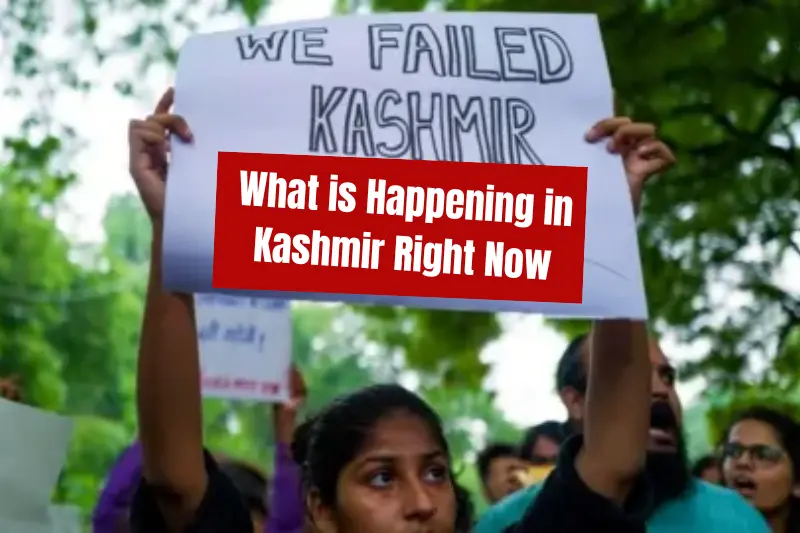 what is happening in kashmir right now